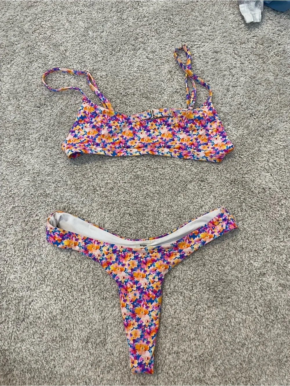 Bright Swimwear Floral Two-Piece Bikini Set - Picture 1 of 3